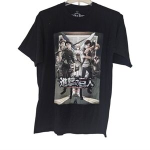 Attack on Titan Season 3 Graphic Tee T-Shirt Size Large